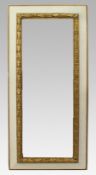 Early 20th c. Gilt & Painted Picture Frame