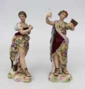 Pair of Vintage German Porcelain Figurines