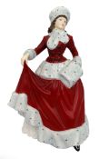 Royal Doulton Figurine Pretty Ladies Winter HN 5314