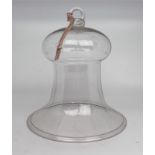 Antique Glass Bell Form Smoke Cover