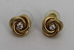 Pair of Diamond Style Ear Studs