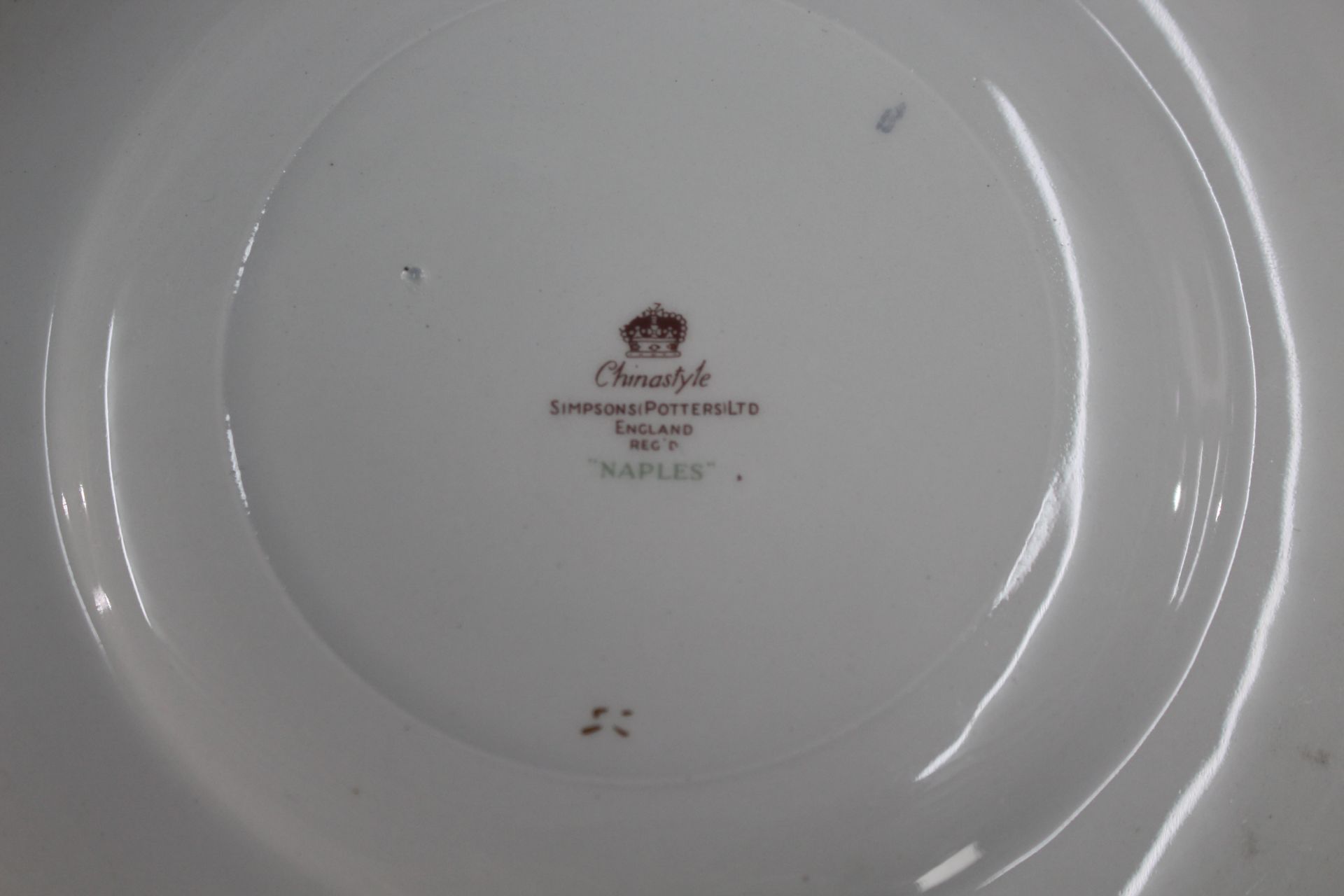 China style Simpson Potteries Naples Part Dinner Service - Image 7 of 7
