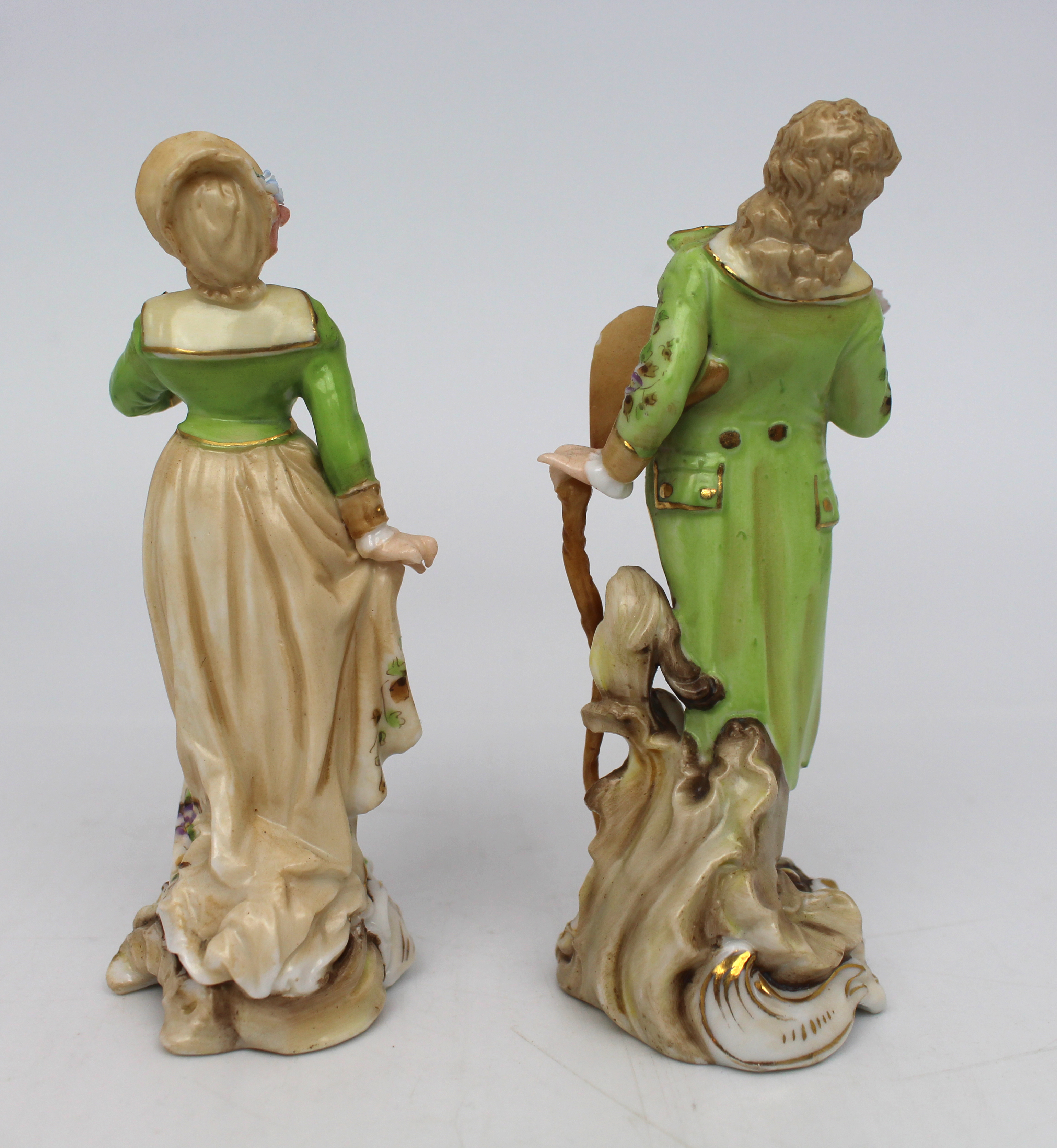 Pair of Continental Porcelain Figurines - Image 2 of 3