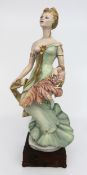 Albany Art Nouveau Series Figurine Les Belles Plumes