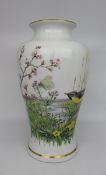 Franklin Porcelain The Spring Glen Vase