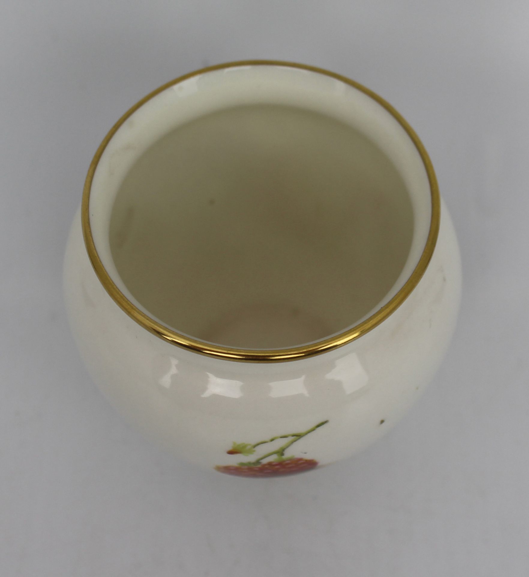 Mid 20th c. Royal Worcester Hand Painted Fruit Vase - Image 5 of 6