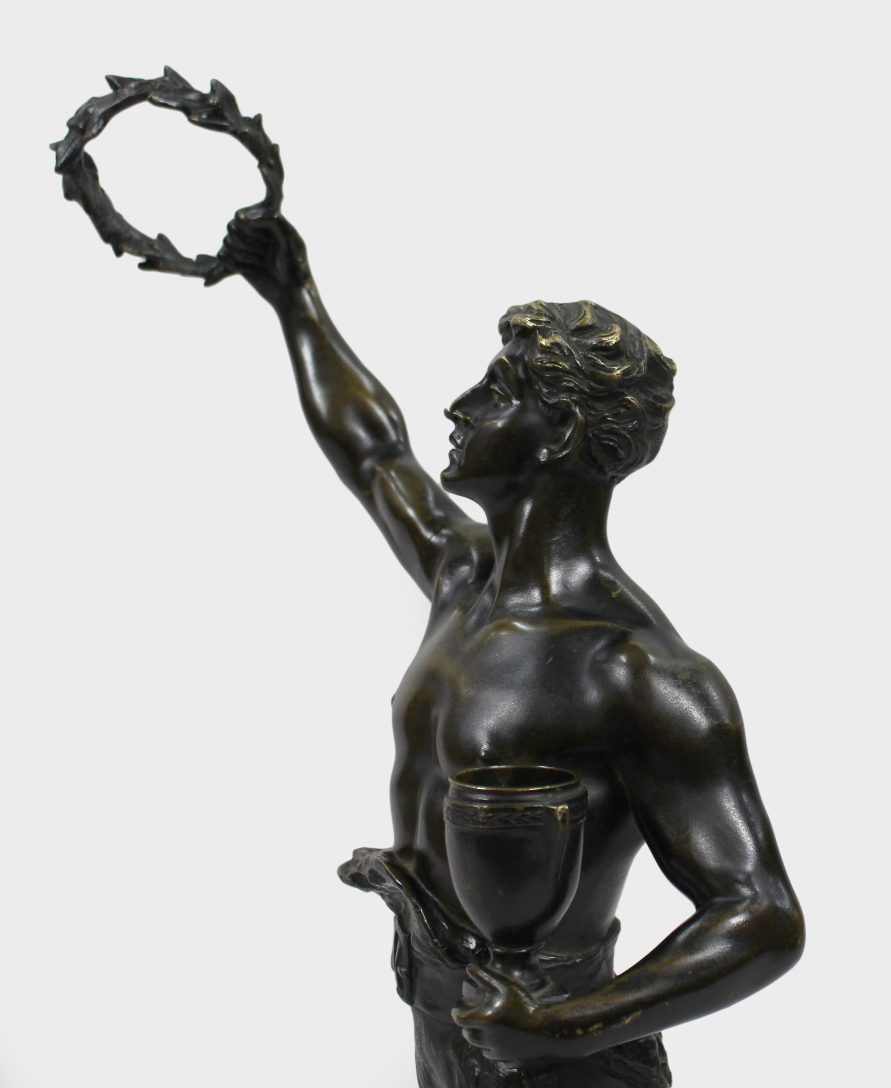 Fine 19th c. Antique Bronze by Paul Lemoyne (1783 - 1873) - Image 9 of 15