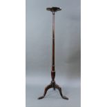 Antique Slender Georgian Mahogany Pedestal
