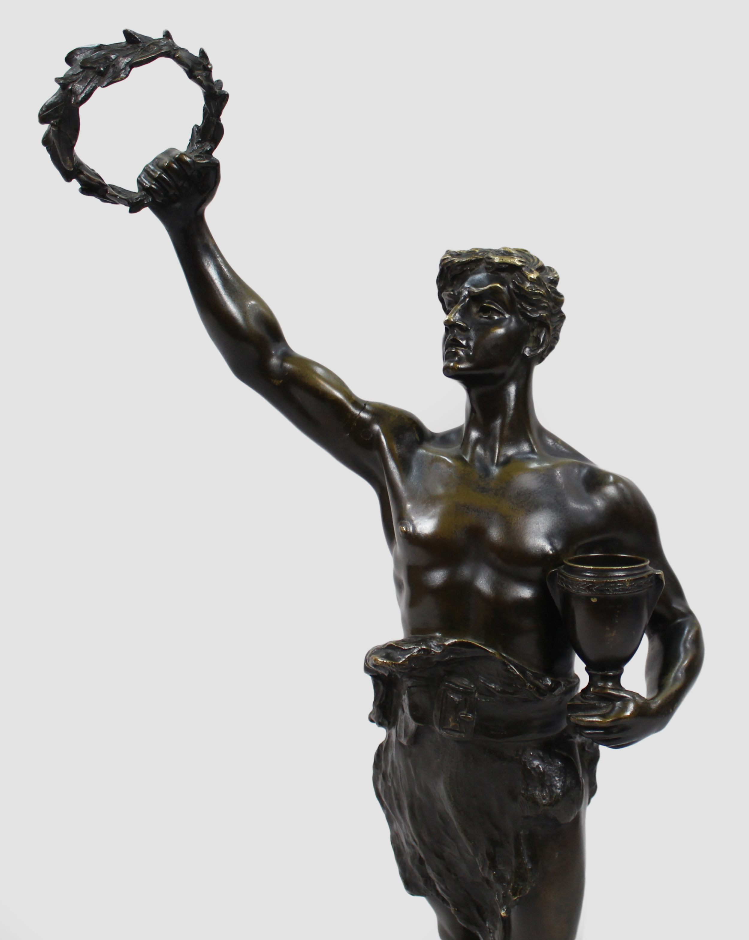 Fine 19th c. Antique Bronze by Paul Lemoyne (1783 - 1873) - Image 7 of 15