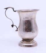 Solid Silver Christening Cup Birmingham 1916