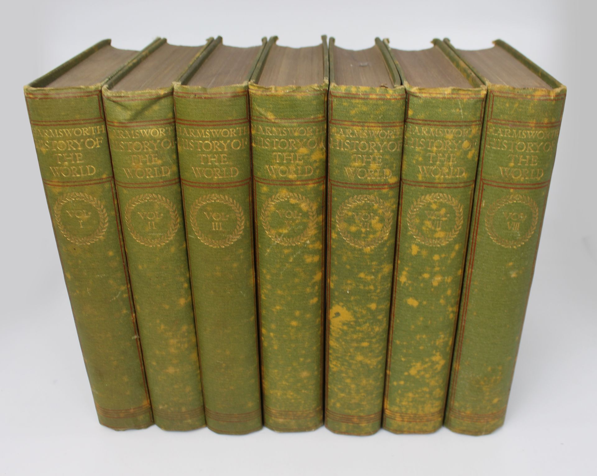 7 Volume Harmsworth History of the World - Image 2 of 7
