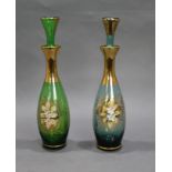 Pair of Venetian Murano Decorative Decanters