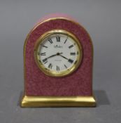 Small Aynsley Senator Porcelain Mantle Clock