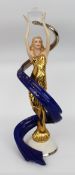 The Franklin Mint Galaxy in Gold Fine Porcelain Hand Painted