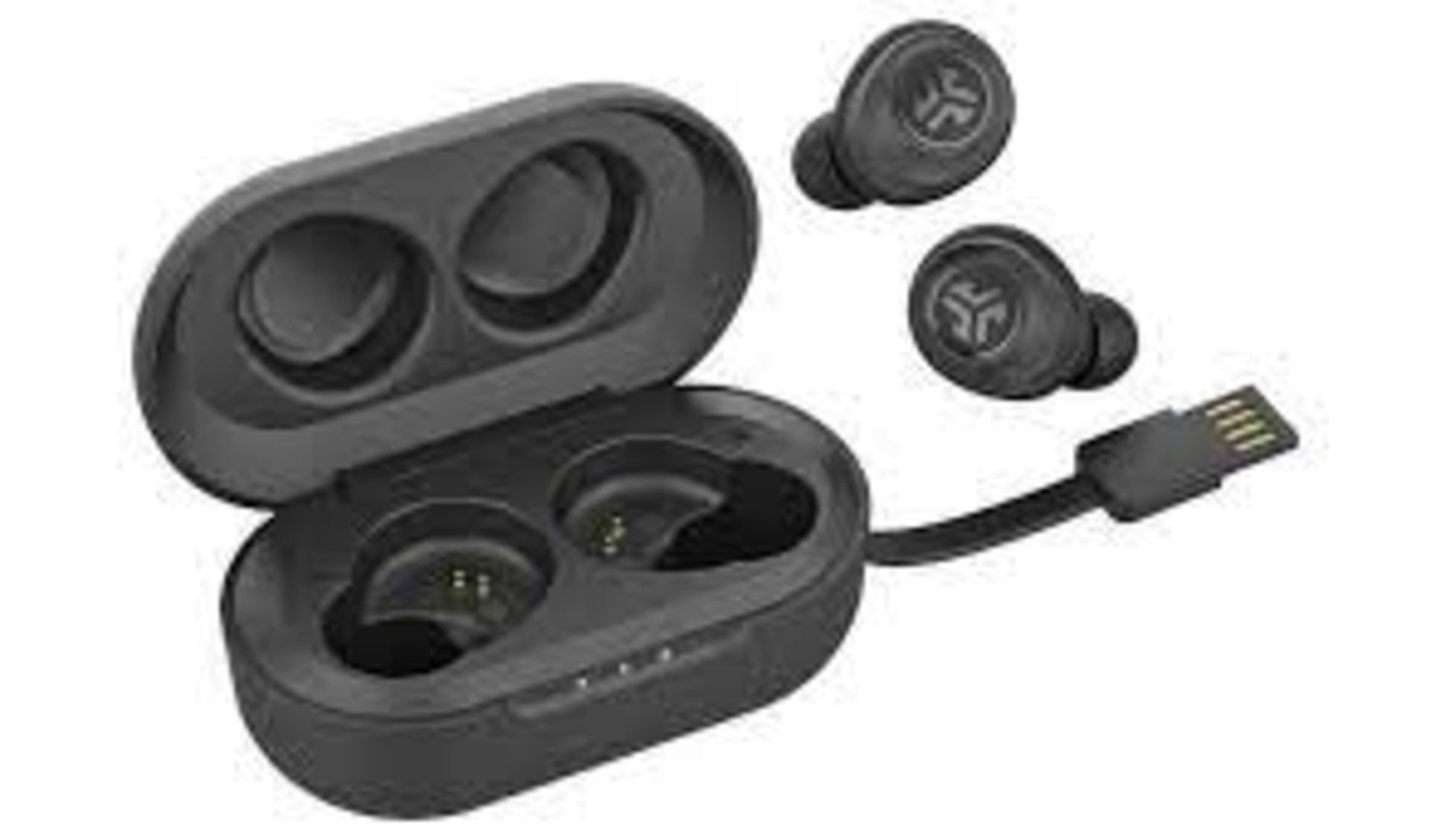 Jlab Audio Jbuds Air And Tw Wireless Bluetooth Noise-Cancelling Earphones - Black - Image 3 of 3