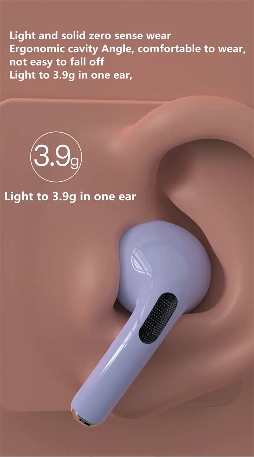 Pro6 True Wireless Headphones Tws Earbuds In Ear Bluetooth 5.1 Stereo with Charging Box Smart Tou... - Image 3 of 3