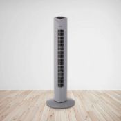 (165/Mez) Lot RRP £360. 8x Items. 6x Arlec 31 Inch Grey Tower Fan RRP £40 Each. 2x Arlec 38 Inch...