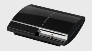 (14/Mez) RRP £75. Sony Original Playstation 3 Black. (Main Body Only, No Cables). (Unit Powers On...