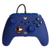 (31/6G) Lot RRP £99.96. 4x Power A Xbox Wired Controller Blue RRP £24.99 Each. (1x No Box).