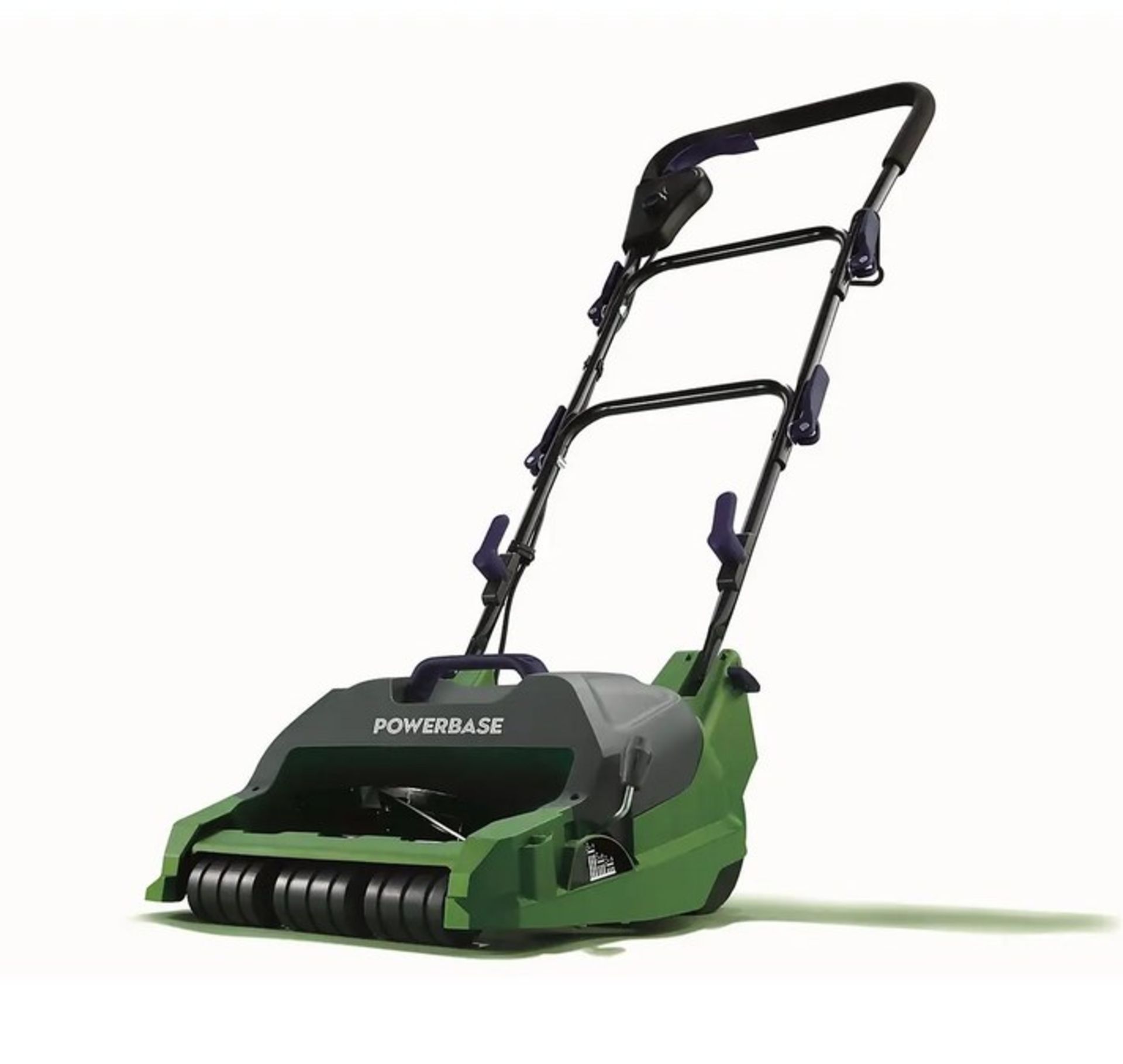 (143/Mez/P) RRP £119. Powerbase 32cm 400W Cylinder Electric Mower.