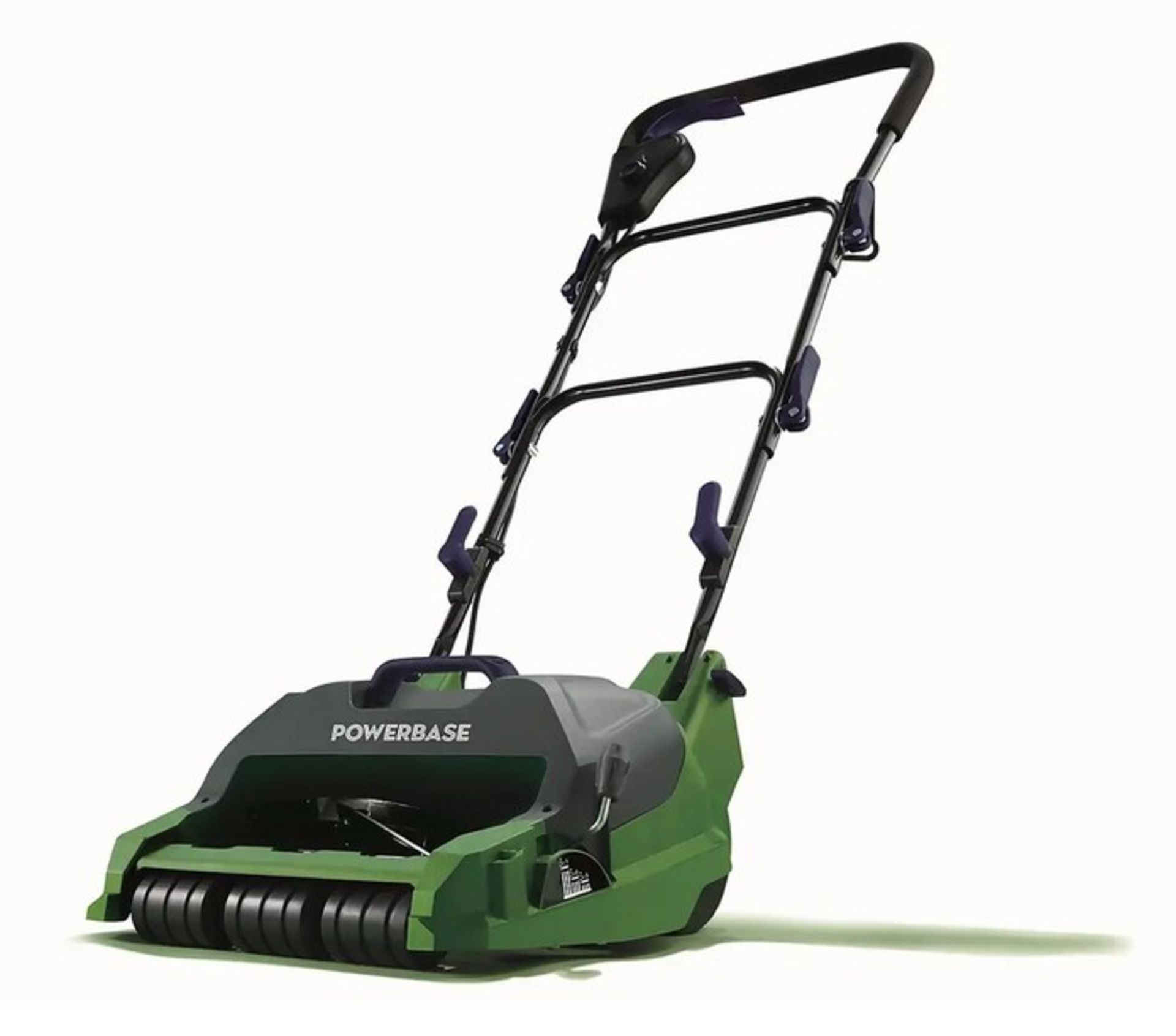 (144/Mez/P) RRP £119. Powerbase 32cm 400W Cylinder Electric Mower.