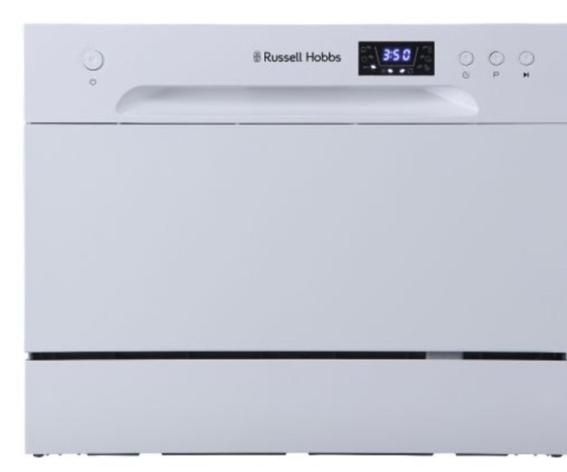 (11/6D) RRP £259.99. Russell Hobbs Table Top White Dishwasher RHTTDW6W. (H44x W55x D50cm). 6 Prog... - Image 5 of 16