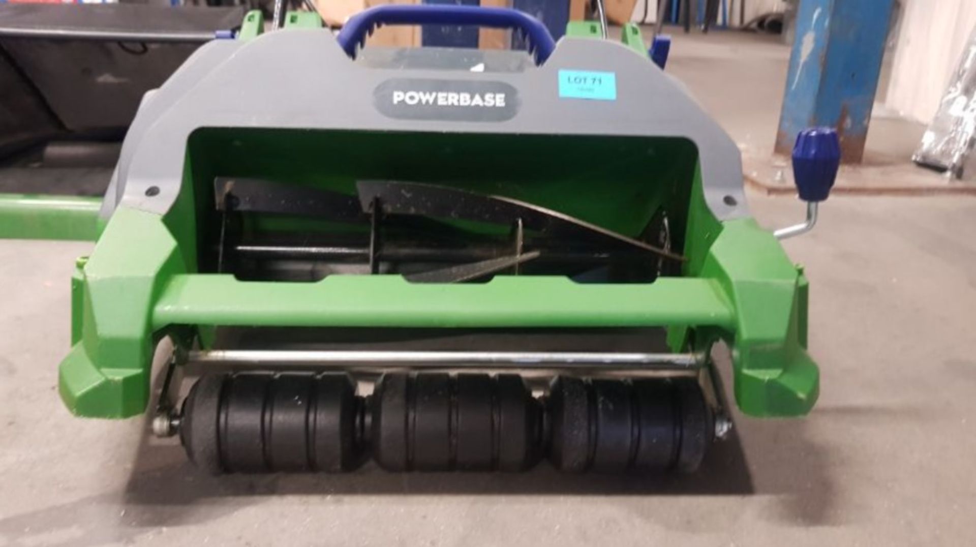 (99/7N) RRP £99. Powerbase 400W Cylinder Lawn Mower. 32Cm Cutting Width. 23 Litre Grass Collectio... - Image 4 of 11