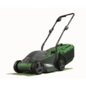 (162/Mez/P) Lot RRP £124. 2x Items. 1x Powerbase 32cm 1200W Electric Rotary Lawn Mower RRP £79. 1...