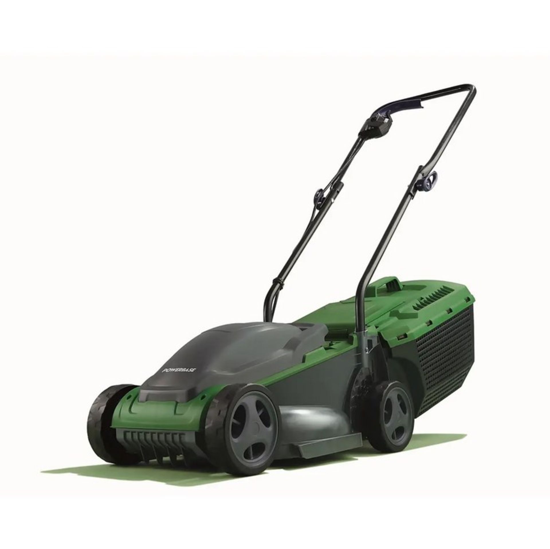 (162/Mez/P) Lot RRP £124. 2x Items. 1x Powerbase 32cm 1200W Electric Rotary Lawn Mower RRP £79. 1...