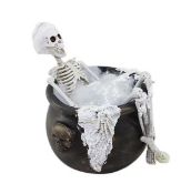 (118/6F) Lot RRP £90. 6x Scary Skeleton Bath Lights Up RRP £8 Each. 2x Spooky Animated Wall Deco...
