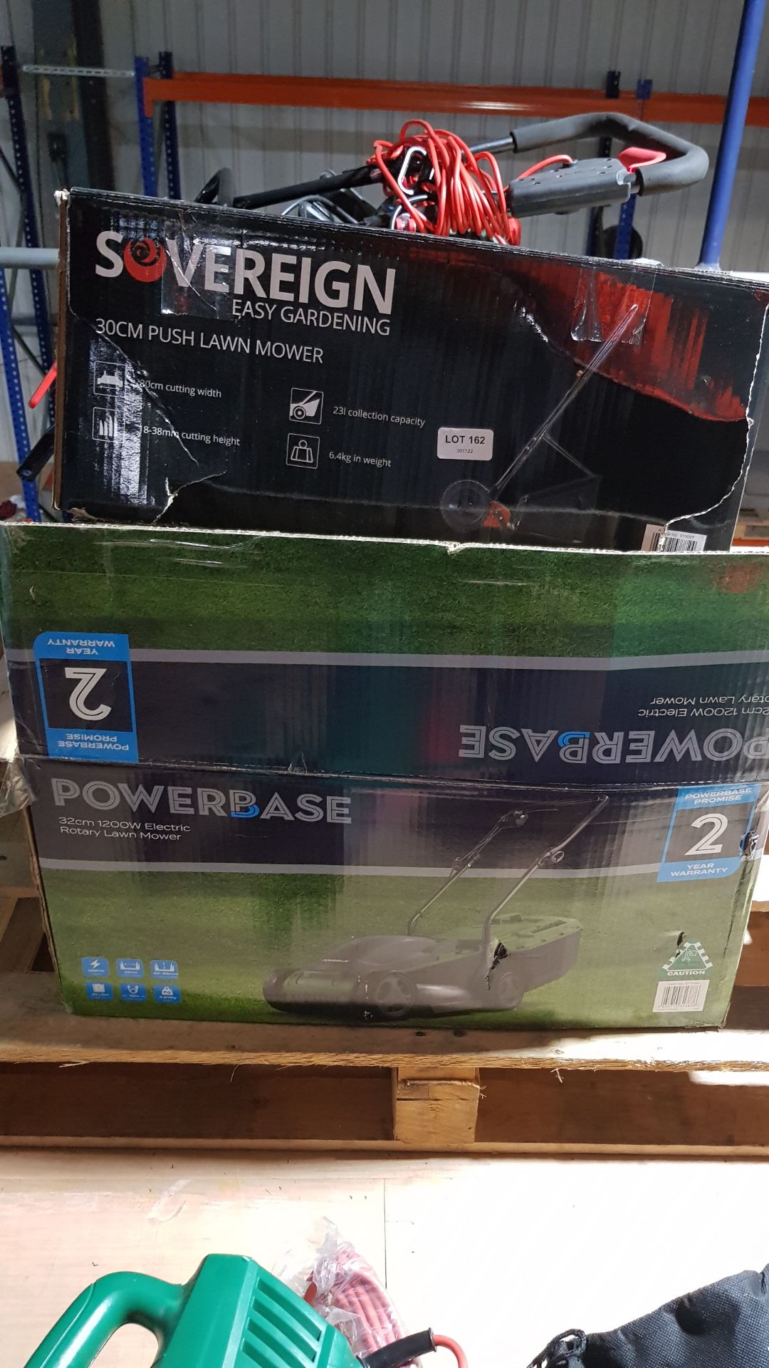 (162/Mez/P) Lot RRP £124. 2x Items. 1x Powerbase 32cm 1200W Electric Rotary Lawn Mower RRP £79. 1... - Image 6 of 8