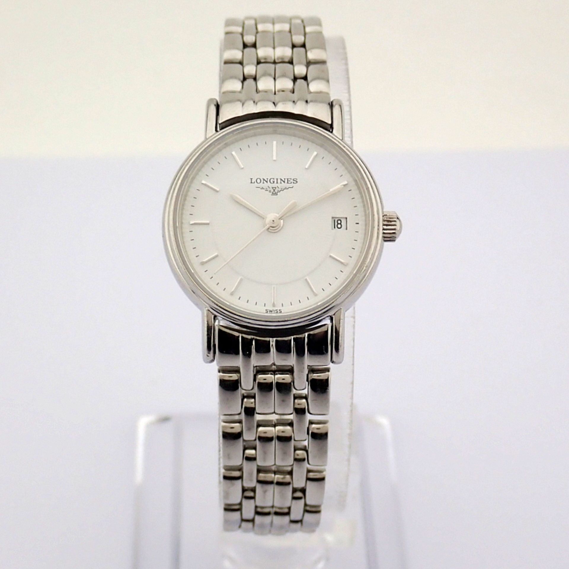 Longines / PRENSENCE - Lady's Steel Wrist Watch - Image 3 of 10