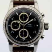 Oris / Big Crown 7567 Chronograph Automatic - Date - Gentlmen's Steel Wrist Watch