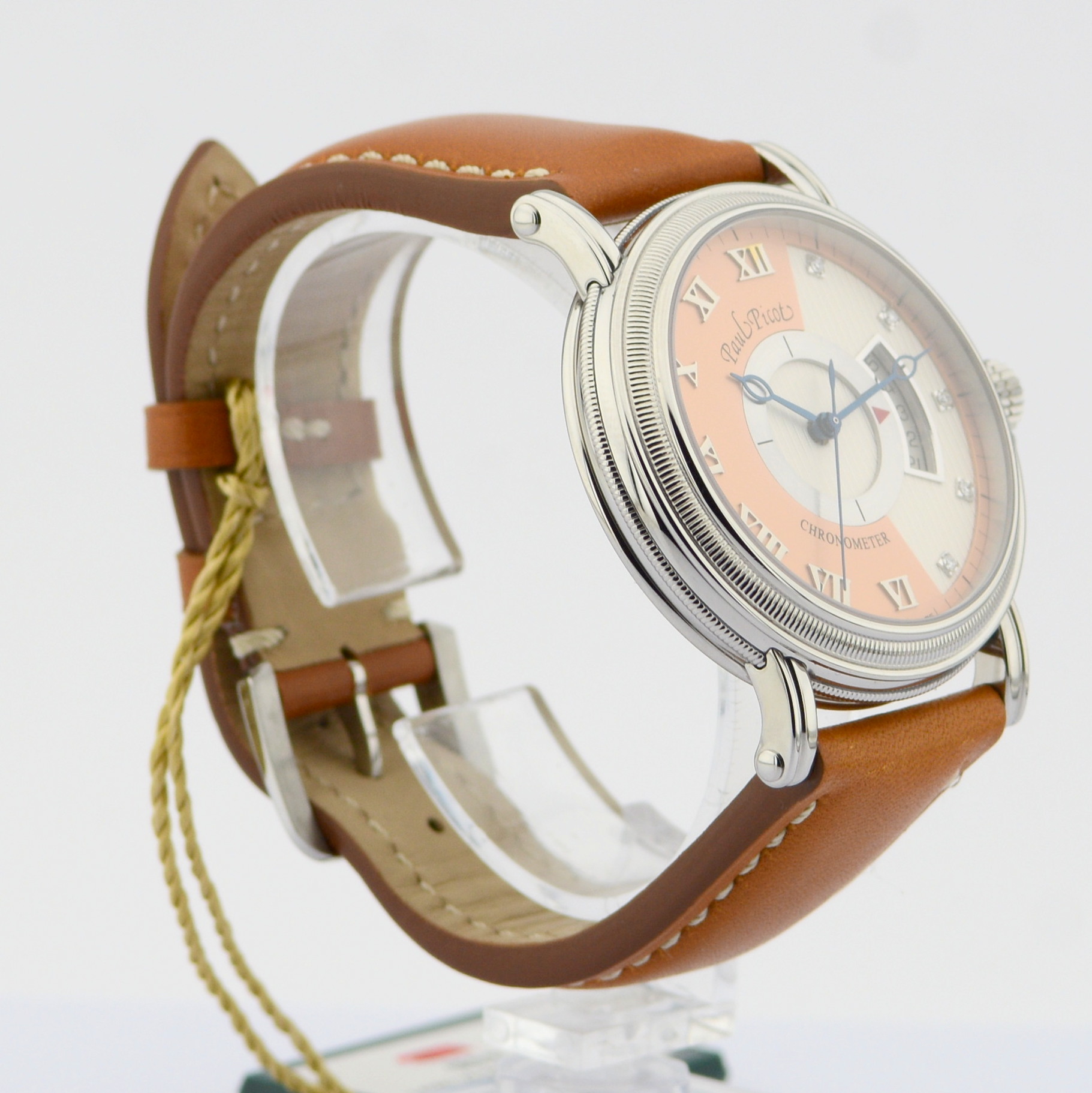 Paul Picot / 3351 SG Atelier Diamond (NEW) - Gentlmen's Steel Wrist Watch - Image 3 of 6