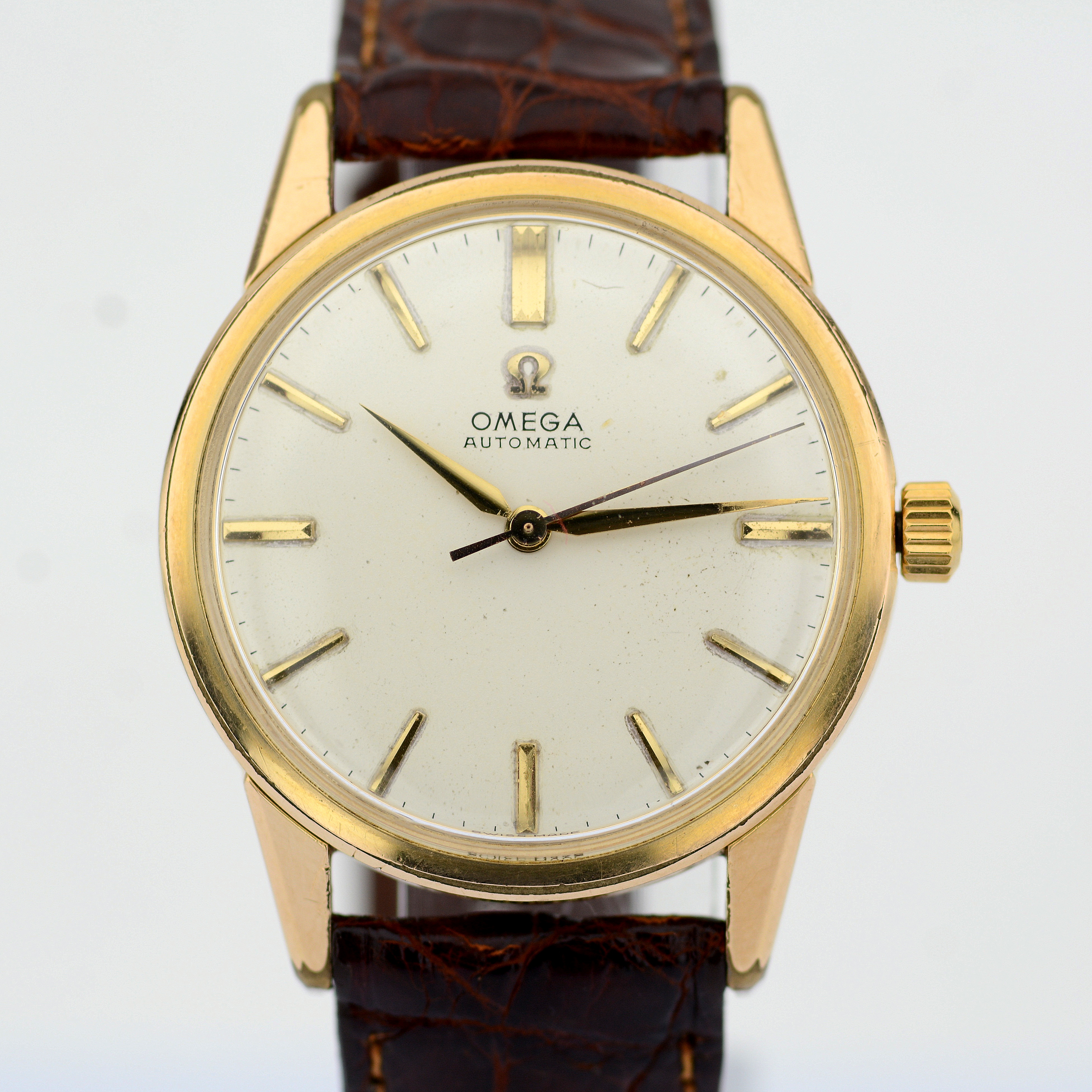 Omega / Vintage Automatic - Gentlmen's Gold/Steel Wrist Watch - Image 4 of 8