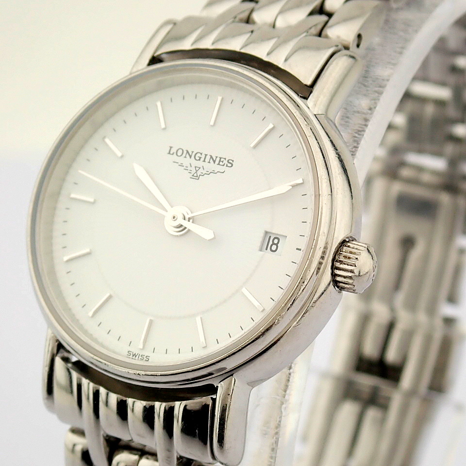 Longines / PRENSENCE - Lady's Steel Wrist Watch - Image 4 of 10