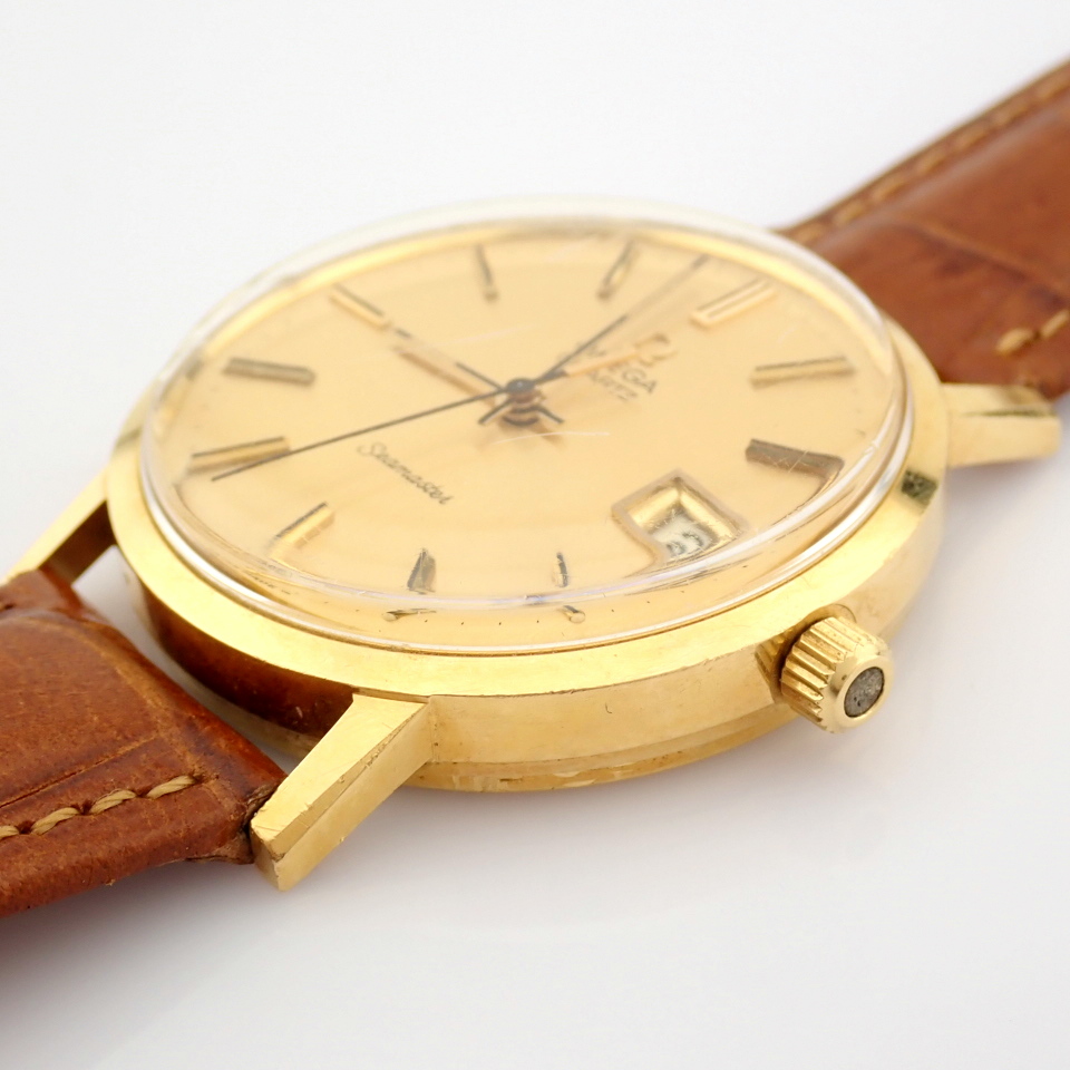 Omega / Vintage Seamaster - Gentlmen's Yellow gold Wrist Watch - Image 5 of 10