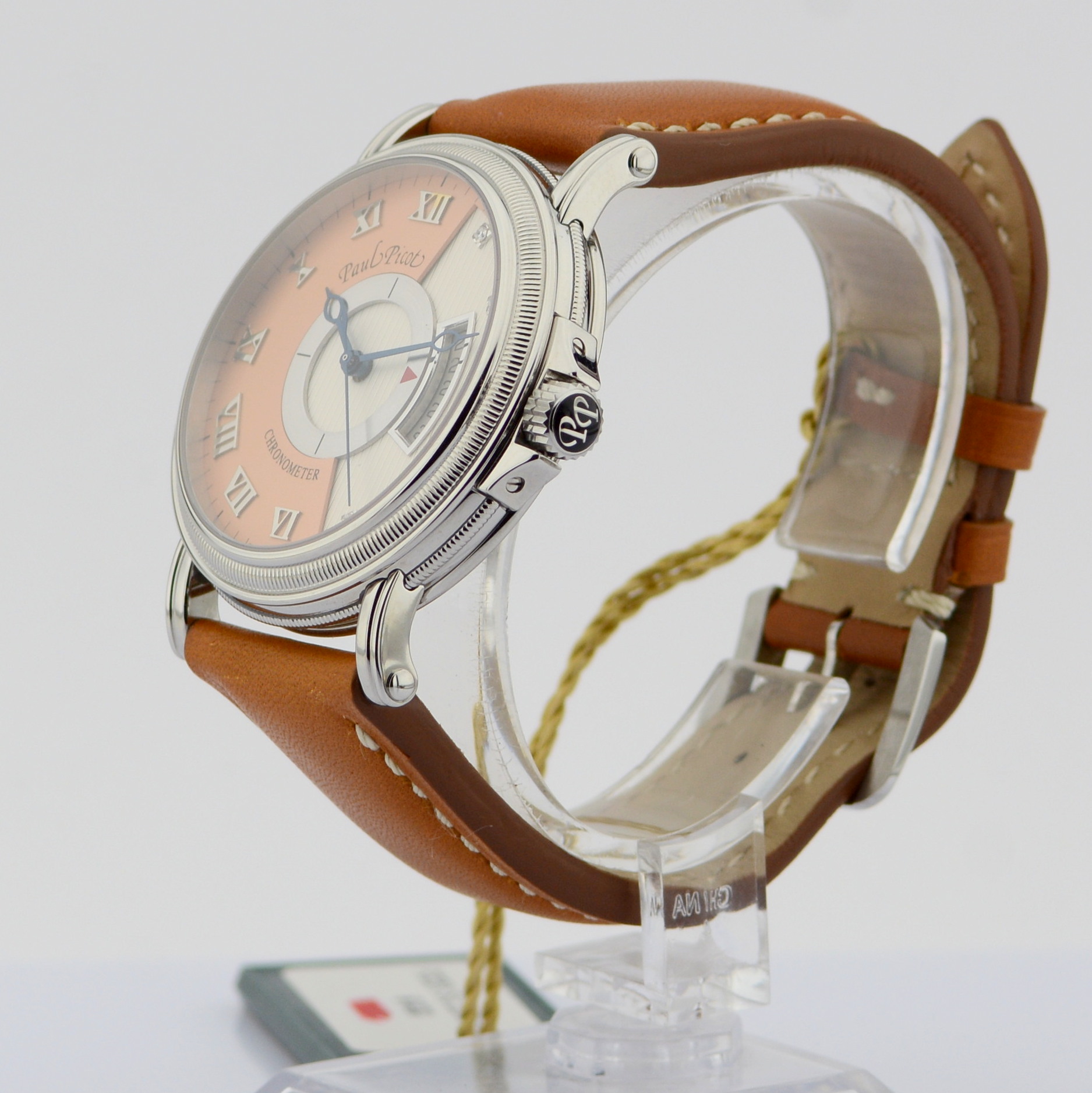 Paul Picot / 3351 SG Atelier Diamond (NEW) - Gentlmen's Steel Wrist Watch - Image 2 of 6