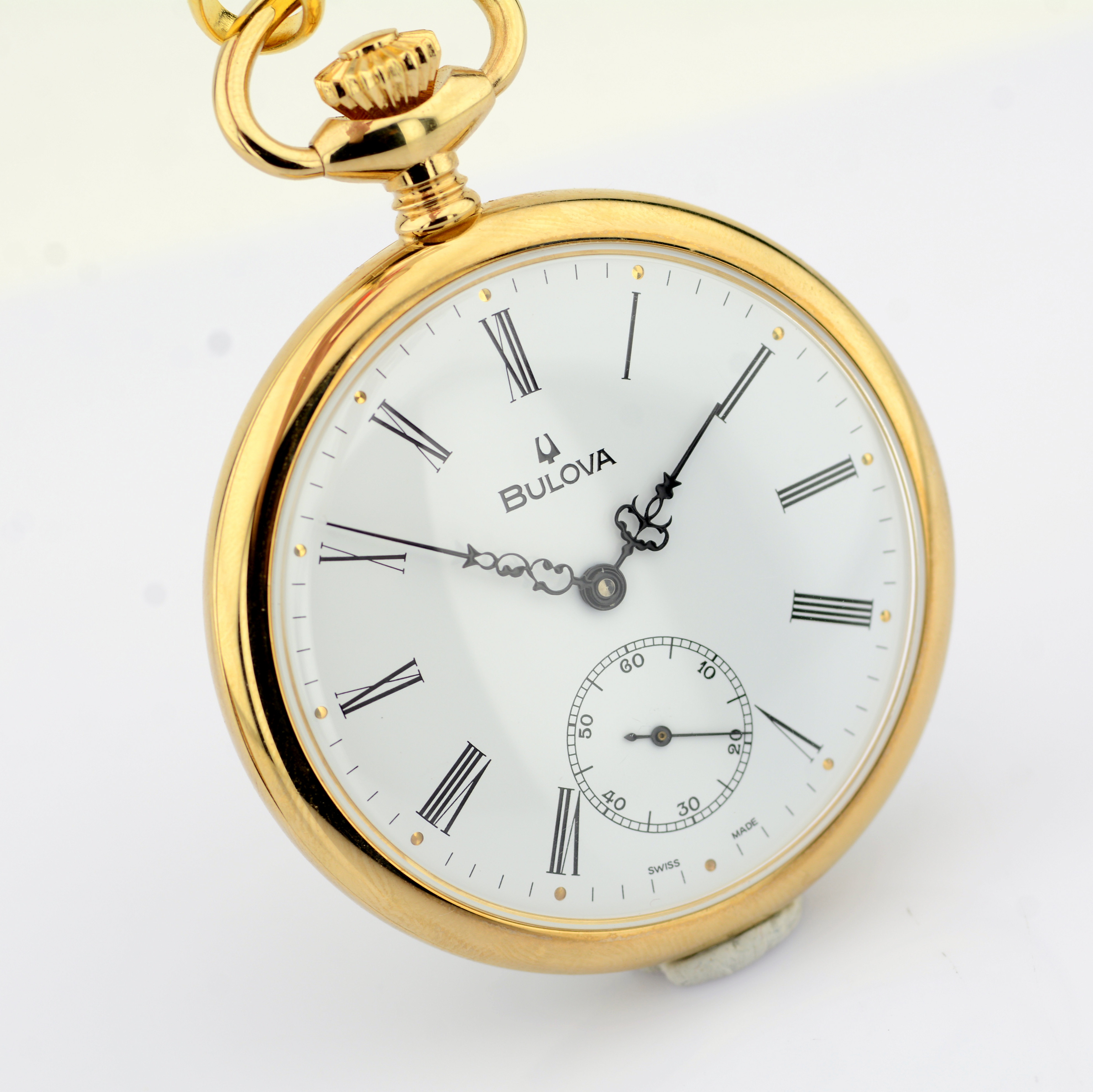 Bulova / Pocket Watch - Gentlmen's Gold/Steel Wrist Watch - Image 5 of 9