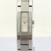 Gucci / 4600L / Mother Of Pearl & Diamond - (Unworn) Lady's Steel Wrist Watch