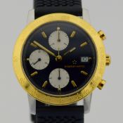 Eterna-Matic / Kontiki Chronograph - Gentlmen's Gold/Steel Wrist Watch