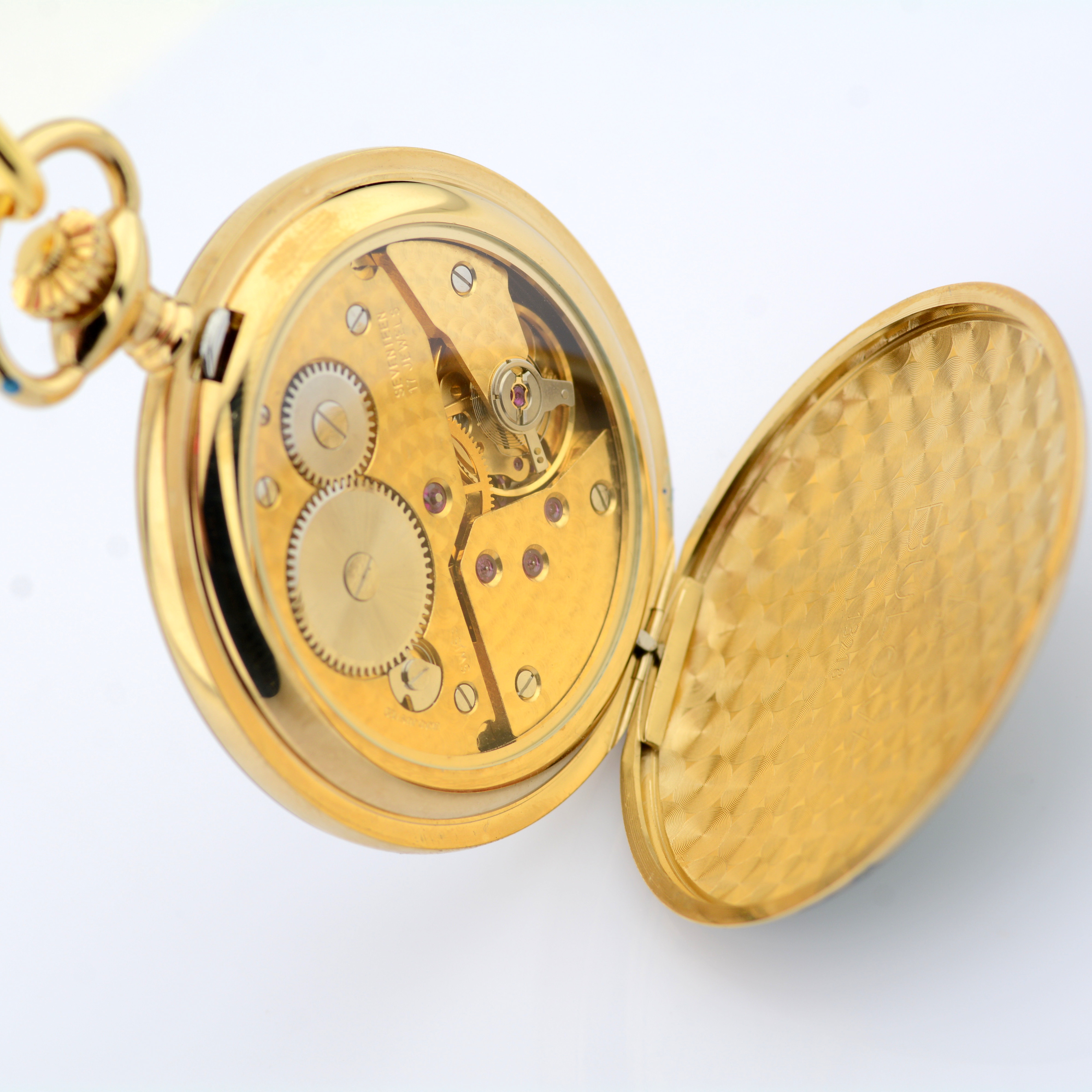 Bulova / Pocket Watch - Gentlmen's Gold/Steel Wrist Watch - Image 8 of 9