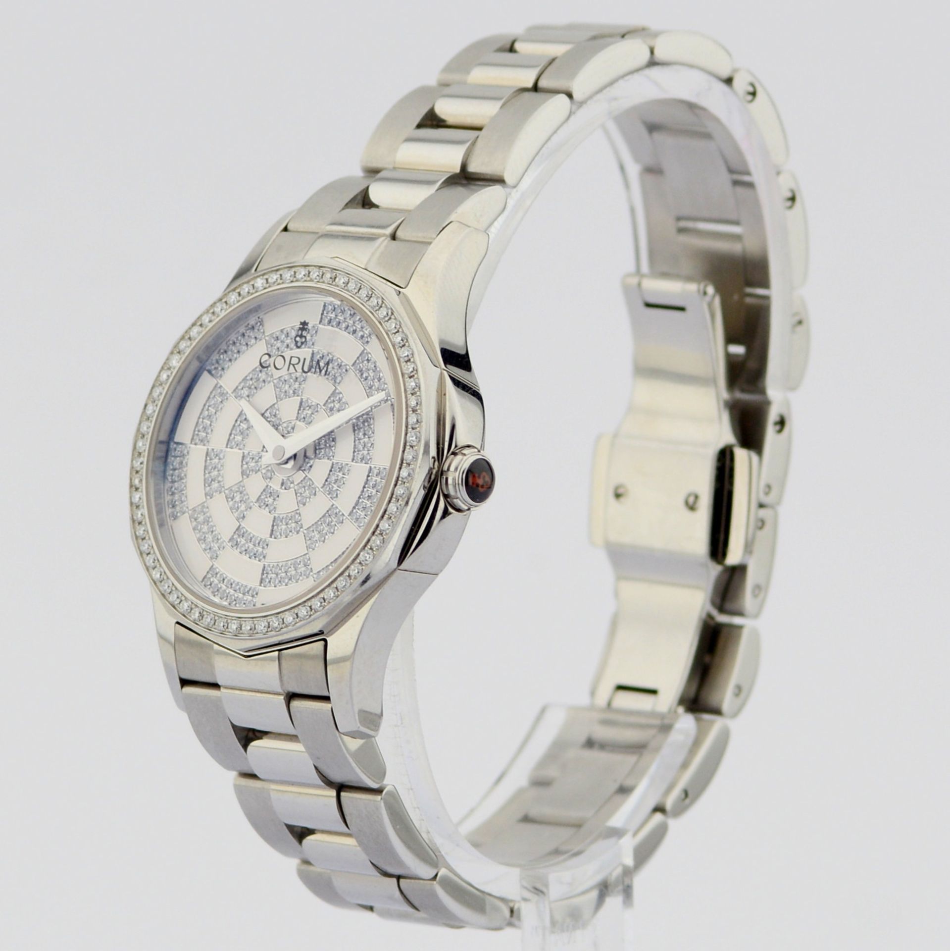Corum / Admiral's Cup Legend Diamond - Unisex Steel Wrist Watch - Image 4 of 7