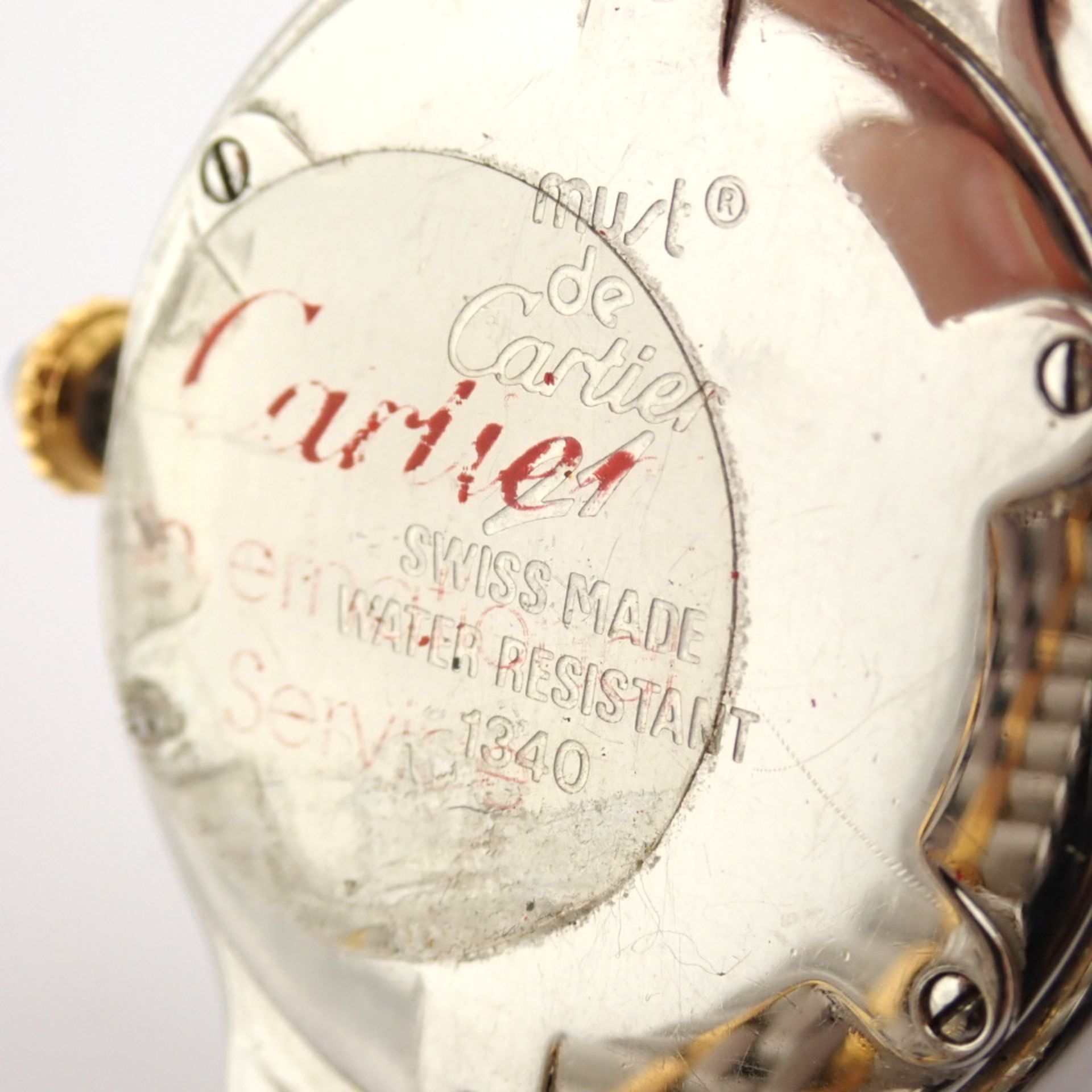 Cartier / Must de Cartier - Lady's Gold/Steel Wrist Watch - Image 2 of 10