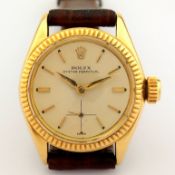 Rolex / Oyster Perpetual - Lady's Yellow gold Wrist Watch