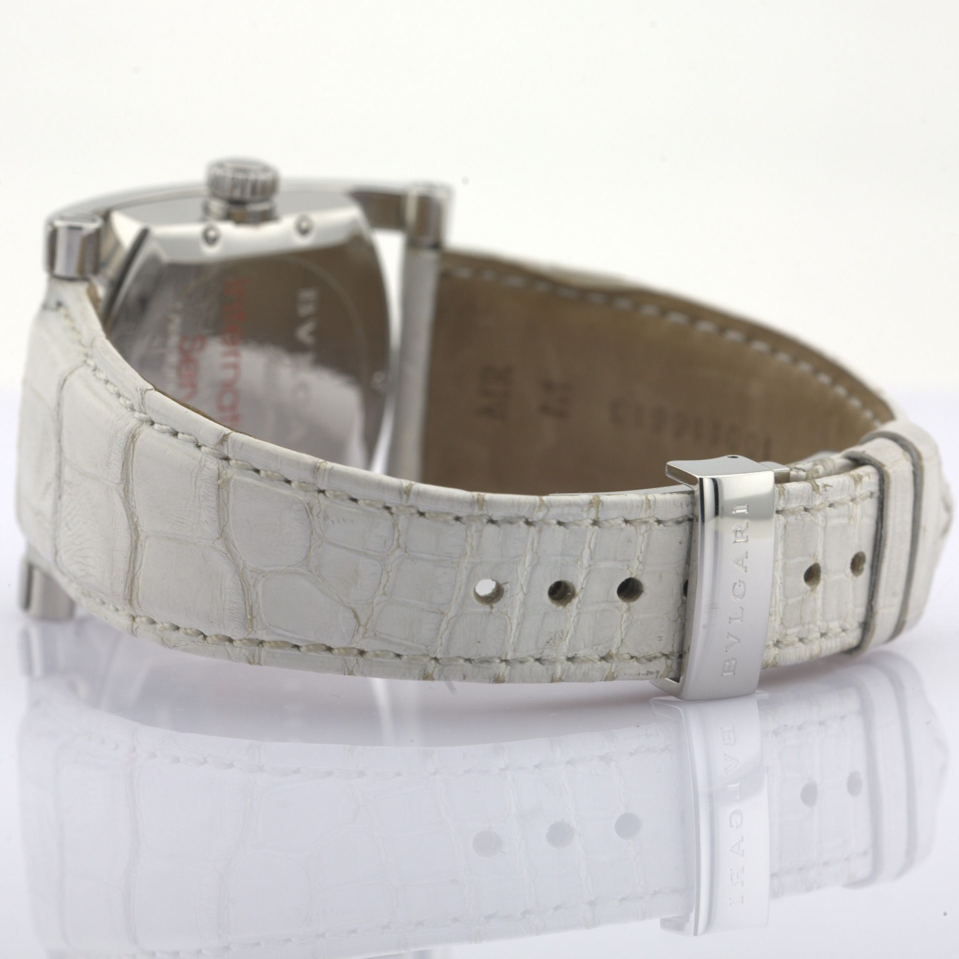 Bvlgari / AA44S Diamond Mother of pearl dial - Gentlmen's Steel Wrist Watch - Image 10 of 11