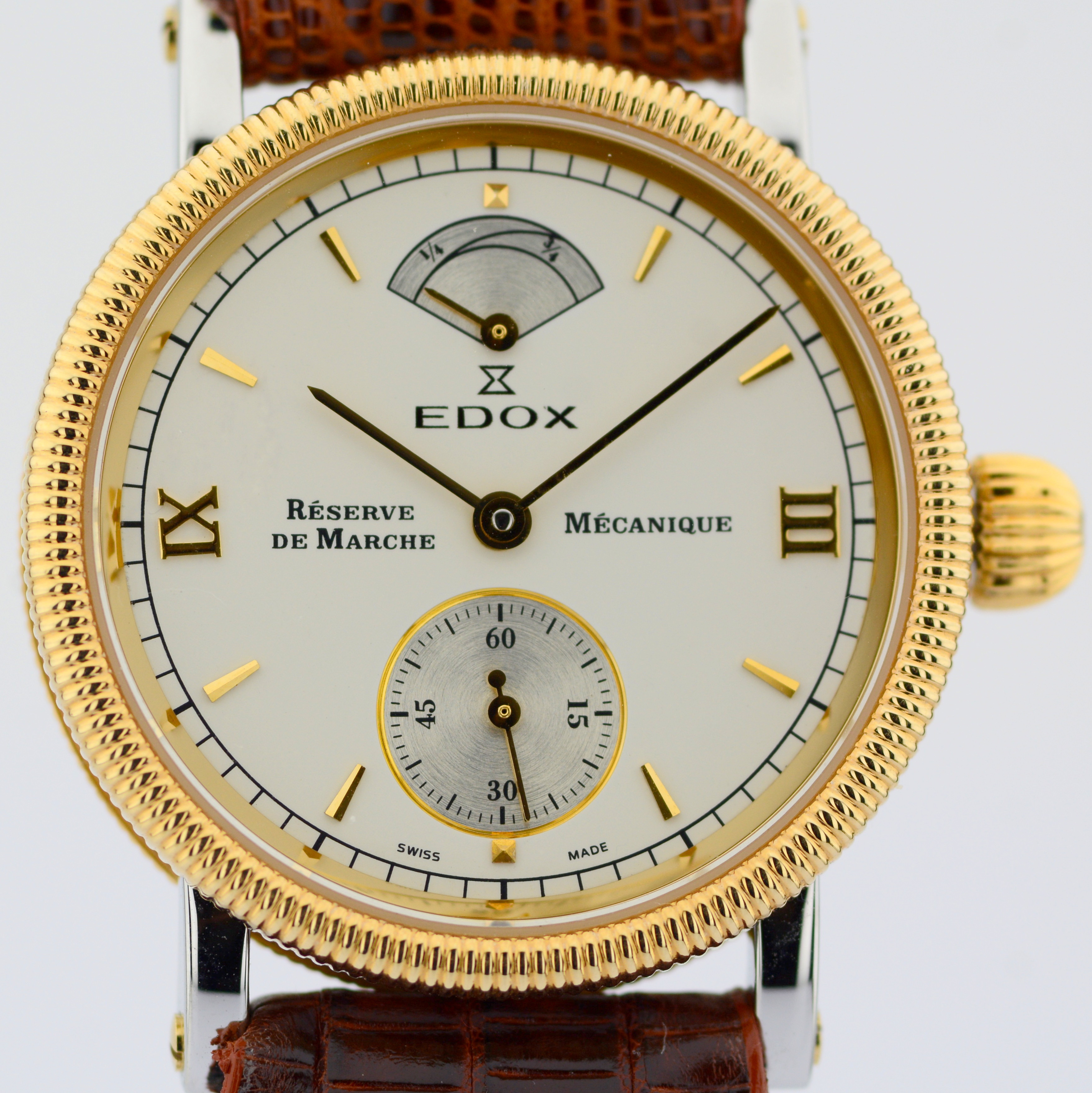 Edox / Reserve De Marche - Mecanique (Unworn) - Unisex Steel Wrist Watch - Image 2 of 7