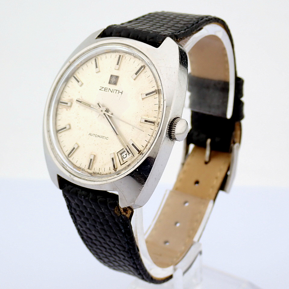 Zenith / Vintage Automatic - Gentlmen's Steel Wrist Watch - Image 4 of 7