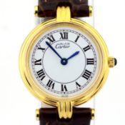 Cartier / Must de - Lady's Steel Wrist Watch
