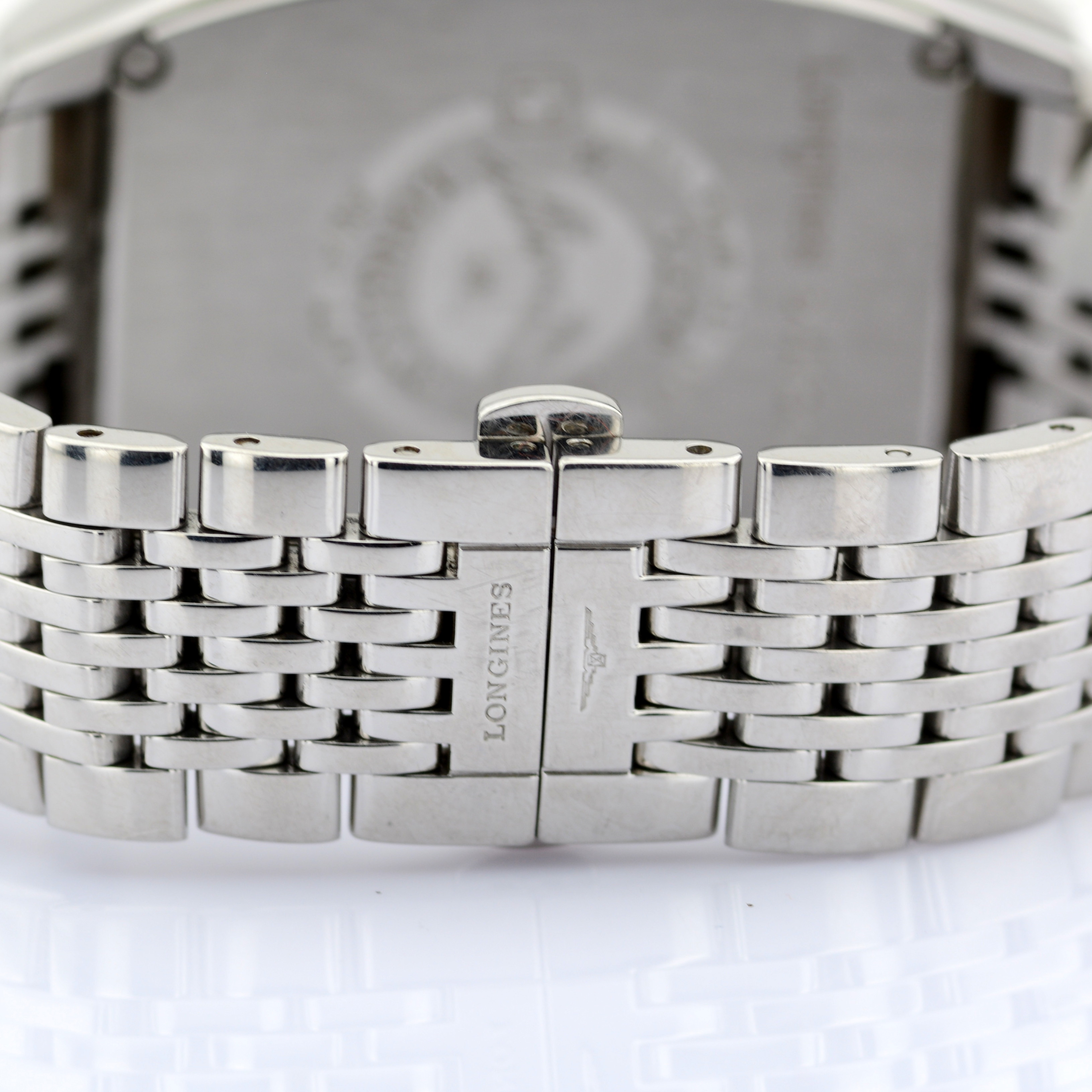 Longines / Longines Evidenza XL 56 mm Chronographe Day Date - Gentlmen's Steel Wrist Watch - Image 4 of 7